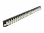 DeLock Verteilerplatte Frontblende 24 Port LC Duplex OM2 MM