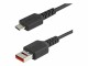 STARTECH .com 3ft (1m) Secure Charging Cable, USB-A to Micro
