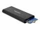 DeLock Externes Gehäuse USB3.1 Typ-C 