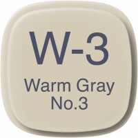 COPIC Marker Classic 2007508 W-3 - Warm Grey No.3