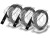 Bild 0 DYMO Beschriftungsband Weiss auf Schwarz, Länge: 3 m
