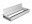 Image 1 DeLock Einbaurahmen für Tisch mit Bürste 300x120x28mm, Silber