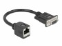 DeLock Netzwerk-Adapter RS232/422/485 Buchse - LAN Ethernet