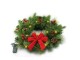 Dameco LED-Weihnachtskranz 15 LEDs, Ø 40 cm, Grün, Betriebsart