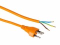 FURBER.power Anschlusskabel OE-T12 5.0 m Orange, Anzahl Leiter: 3