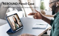 ESR Rebound Pencil Case 1B1860303 iPad (Gen10) Navy Blue