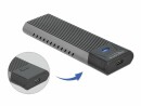 DeLock Externes USB Type-CÃ– Combo Gehäuse für