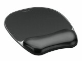 Fellowes Ergonomische Mausmatte Schwarz, Detailfarbe: Schwarz, Form