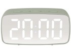 KARLSSON Digitalwecker Mirror oval Grün, Funktionen: Alarm
