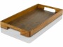 AdHoc Serviertablett Serve Braun, Material: Holz, Detailfarbe