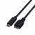 Image 1 Roline USB-C-Micro B, Datenkabel 11.02.9006 Black, ST/ST, 3.2 Gen2