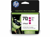 HP Inc. HP Tinte Nr. 712 (3ED78A) Magenta (3er-Pack), Druckleistung