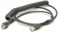 Datalogic ADC CAB-524, CABLE USB TYPE A POT, COILED, 2.4M 