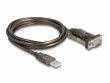 DeLock Serial-Adapter 62645 USB Typ-A zu RS-232 mit