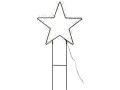 Star Trading Aussendekoration Barlumi, 40 cm, Betriebsart: Netzbetrieb