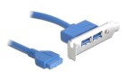 DeLock Bracket USB 3.0 Pin Header Low Profile, Datenanschluss