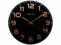 NeXtime Wanduhr Classy Large Ø 50 cm Kupfer/Schwarz, Form