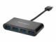 Kensington USB-Hub USB 3.0 4 Port, Stromversorgung: USB, Anzahl