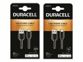 Duracell - Lade- / Datenkabelset - Schwarz