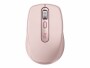 Logitech Mobile Maus MX Anywhere 3s Rose, Maus-Typ: Standard