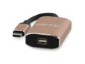 LMP Adapter USB Type-C - Mini-DisplayPort, Gold, Kabeltyp