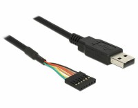 DeLock - Converter USB 2.0 > Serial-TTL 6 pin socket Pinheader 1.8 m (5 V)