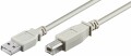 MicroConnect - USB-Kabel - USB (M) zu USB Typ B (M) - 1.8 m