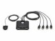 ATEN Technology Aten USB-Switch US424, Bedienungsart: Tasten, Anzahl