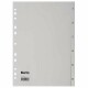 BIELLA    Register PP grau            A4 - 47140600U 1-6, Vollformat