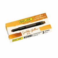 ONLINE    ONLINE Tintenpatrone Kombi 17178/12 golden yellow, Kein