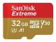 SanDisk Extreme - Flash-Speicherkarte - 32 GB - A1