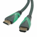 ROLINE GREEN ATC HDMI UltraHD Kabel, 3m 8K, ST-ST, schwarz