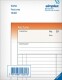 SIMPLEX   Rechnungen F                A6 - 15384F    orange/weiss       100x2 Blatt
