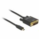 Image 3 DeLock USB-C - DVI-D Kabel, 4K, 30hz, 1m