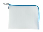 HERMA Etui Mesh Bag 36 x 28 cm, Blau/Weiss