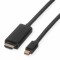 Bild 0 Roline Mini DisplayPort - DisplayPort Verbindungskabel - 2 m - 4K - Schwarz