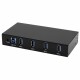 EXSYS USB-Hub EX-11234HMS, Stromversorgung: Netzteil, Anzahl