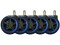 Bild 5 LC POWER LC-Power Rollen LC-CASTERS-DRIFT 5er Set Blau