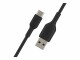 Immagine 10 BELKIN USB-C/USB-A CABLE PVC 2M BLACK  NMS