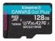 Kingston microSDXC-Karte Canvas Go! Plus 128 GB, Speicherkartentyp