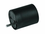 Steffen Fixadapter CH-D T12 auf CEE7, IP44, Schwarz, Detailfarbe