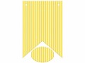 URSUS Girlande Basic 1.67 m, Gelb, Materialtyp: Papier, Material