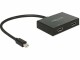 Image 3 DeLock - Displayport 1.2 Splitter 1 x mini Displayport in > 2 x Displayport out 4K