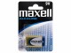 Maxell Europe LTD. Batterie 9V Block (6LR61) 1 Stück, Batterietyp: 9V