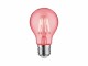 Paulmann Lampe E27 1.3W, Rot, Energieeffizienzklasse EnEV 2020
