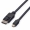 Bild 0 Roline Mini DisplayPort - DisplayPort Verbindungskabel - 5 m - 2K - Schwarz
