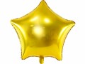Partydeco Folienballon Star Gold, Packungsgrösse: 1 Stück, Grösse