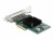 Bild 2 DeLock Netzwerkkarte 4x RJ45 Gigabit, PCI-Express x4