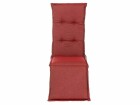 Best-Freizeitmöbel Sitzkissen Relaxauflage Outdoor 175 x 50 cm, Rot