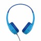 Image 2 BELKIN SOUNDFORM MINI WIRED ON-EAR HEADPHONES FOR KIDS BLUE